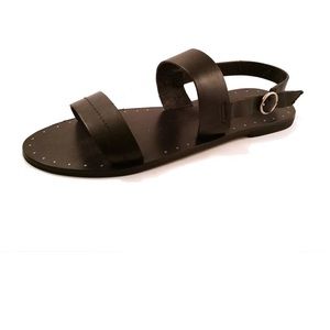 Black FRYE sandals